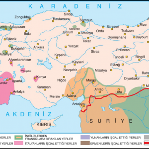 Anadolunun İşgal Haritası