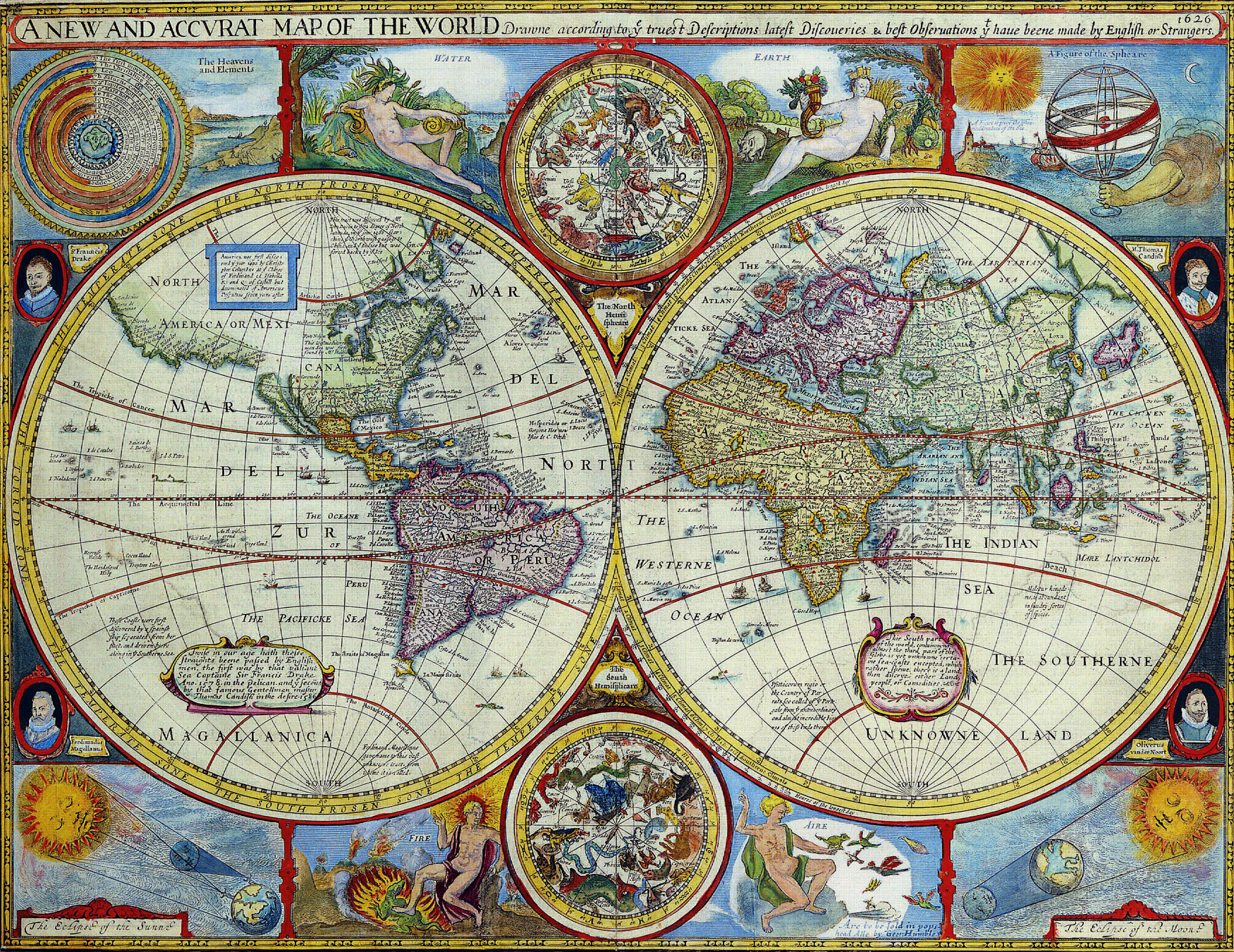 Coğrafi Eski Dünya Haritaları Old Map.png
