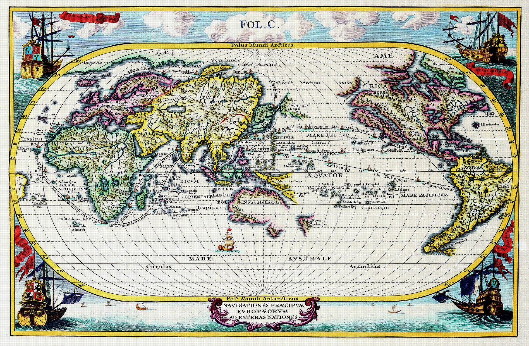 Tarihi Eski Dünya Haritalar Old Map.png